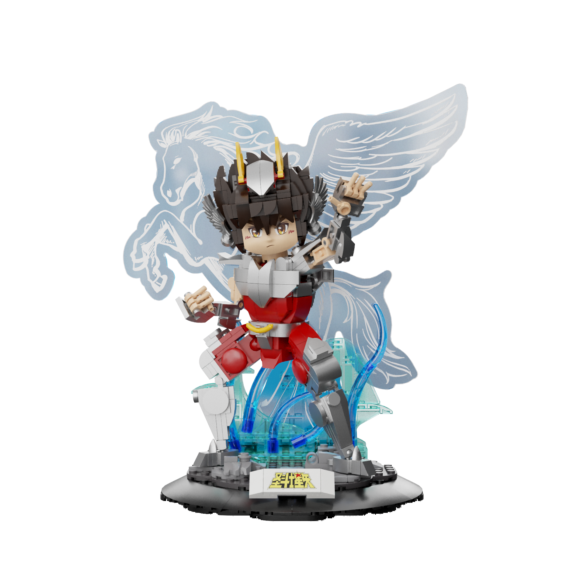 Pantasy Pegasus Seiya 86603 - Image 9 of 14 | TheBrickTube