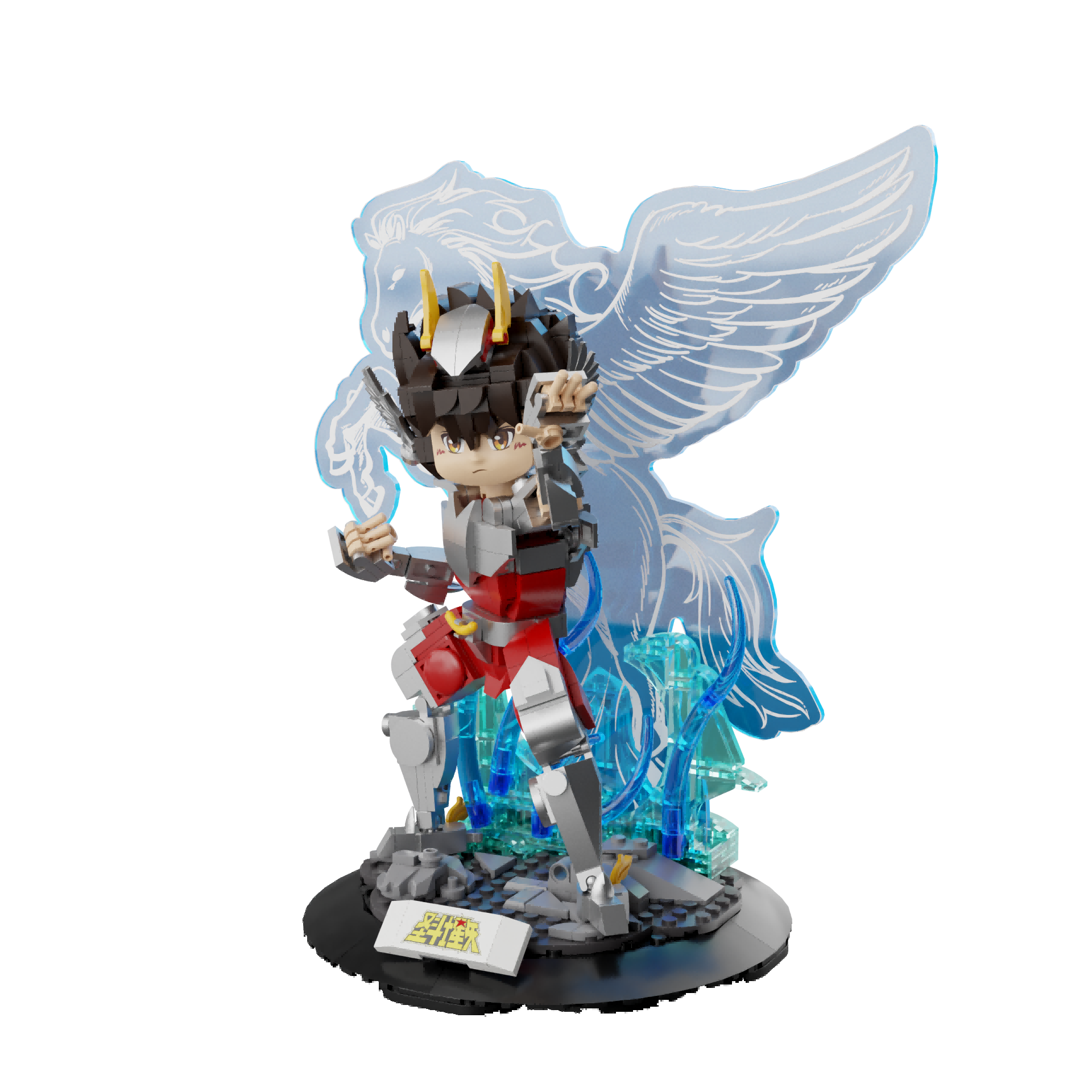 Pantasy Pegasus Seiya 86603 - Image 11 of 14 | TheBrickTube