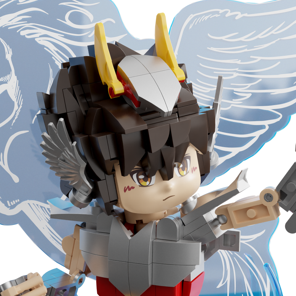 Pantasy Pegasus Seiya 86603 - Image 6 of 14 | TheBrickTube