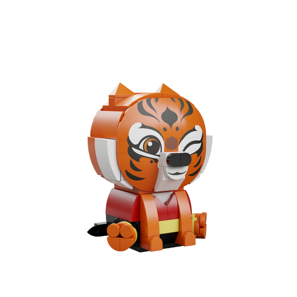 Pantasy x Kung Fu Panda Tigress 99125 - Image 4 of 5 | TheBrickTube