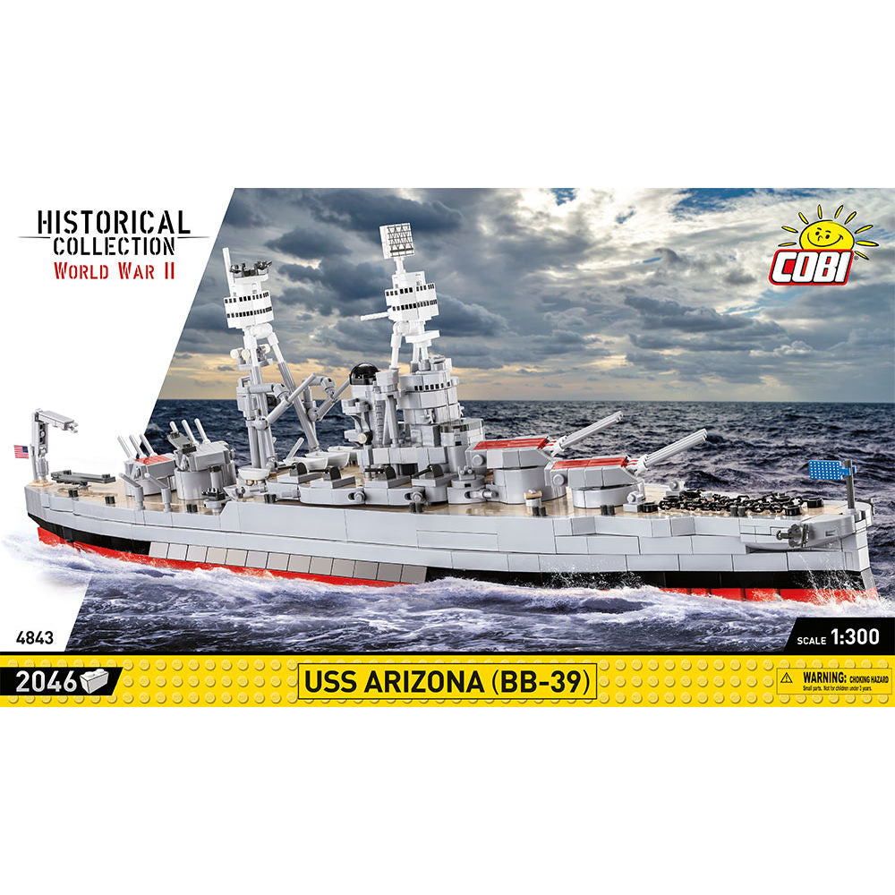 Battleship USS Arizona (BB-39) Building Set - Image 3 of 6 | TheBrickTube