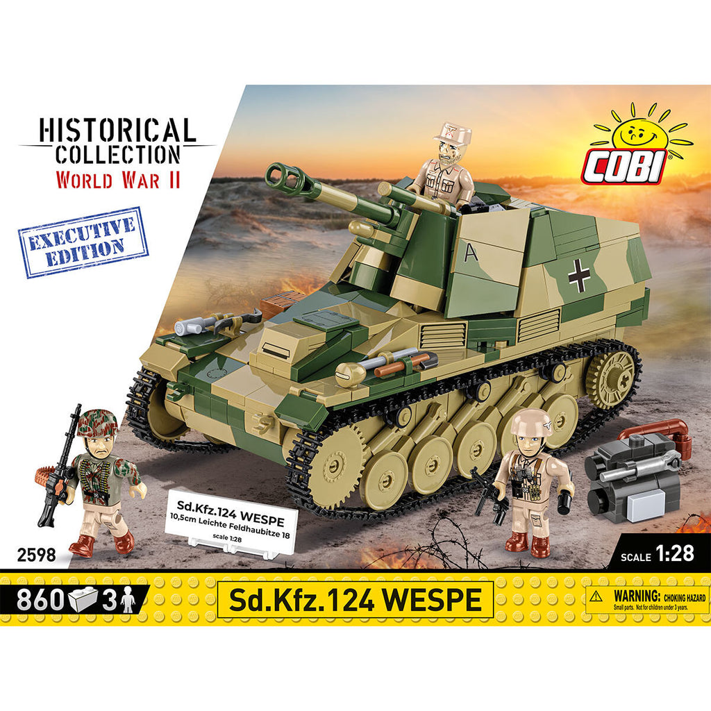 Executive Edition SD.KFZ.124 Wespe Self-Propelled Gun Building Set - Image 3 of 6 | TheBrickTube
