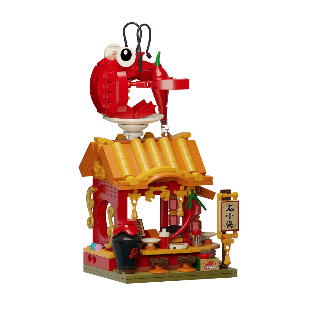Food Street Series 56005 56006 56007 56008 | Brick Building Set - Image 2 of 6 | TheBrickTube