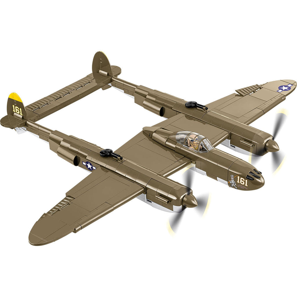 Lockheed P-38 Lightning (H) Fighter Building Set - Image 5 of 6 | TheBrickTube