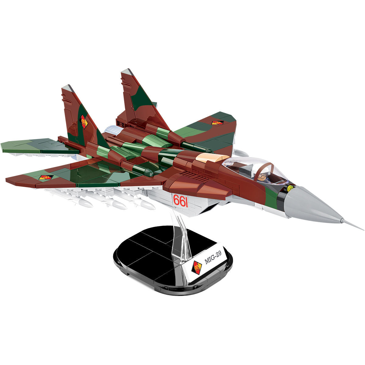 MIG-29 (East Germany) Jet Fighter Building Set - Image 4 of 6 | TheBrickTube