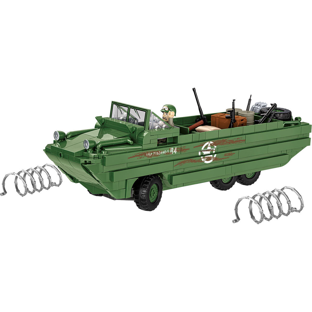 Dukw Amphibia Landing Vehicle Building Set - Image 5 of 6 | TheBrickTube