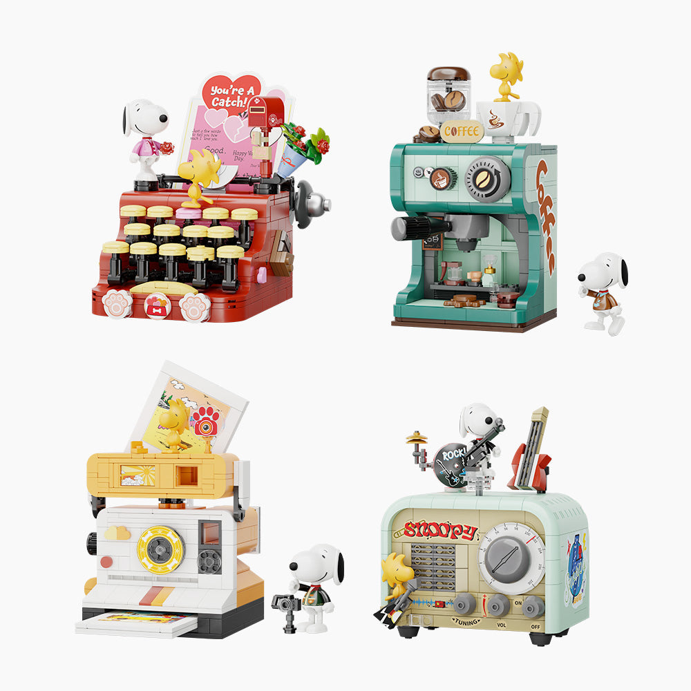 Pantasy x Snoopy Retro Time Series 86913-86916 - Main Image | TheBrickTube