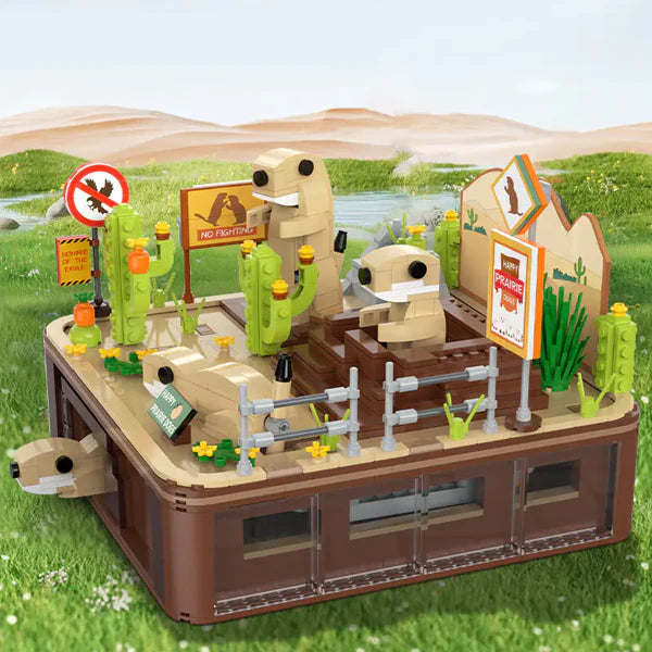 C71008 Dynamic Landscape Of Prairie Dog Creator Expert | Building Blocks Set - Image 2 of 6 | TheBrickTube
