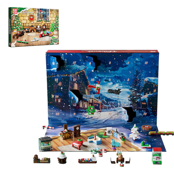 MouldKing Christmas Advent Calendar Blind Box Poke Box Christmas - Image 9 of 14 | TheBrickTube