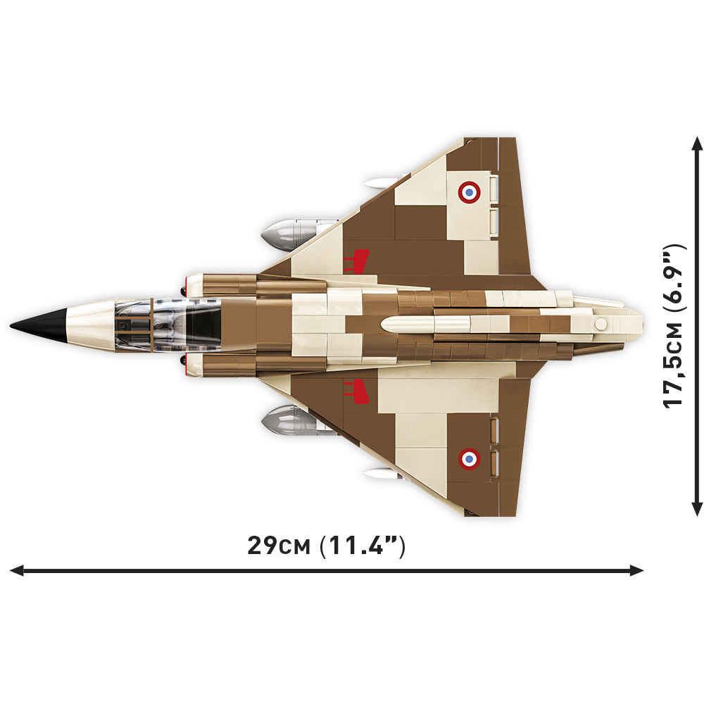 Dassault Mirage III C Fighter Jet Building Set - Image 5 of 6 | TheBrickTube