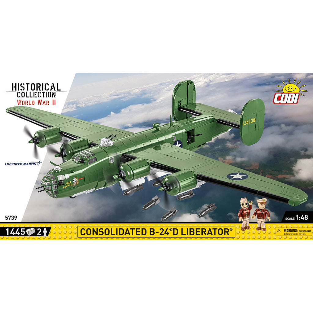 Consolidated B-24D Liberator Bomber Building Set - Image 3 of 6 | TheBrickTube