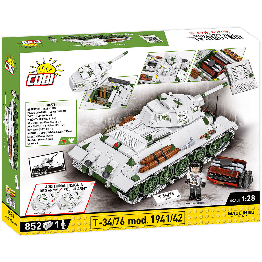 T-34/76 mod. 1941/42 Tank Building Set - Image 2 of 6 | TheBrickTube