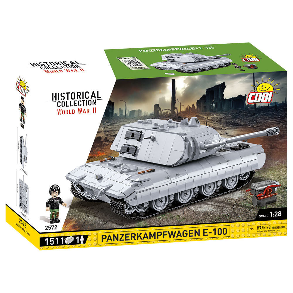 Panzerkampfwagen E-100 Tank Building Set - Main Image | TheBrickTube