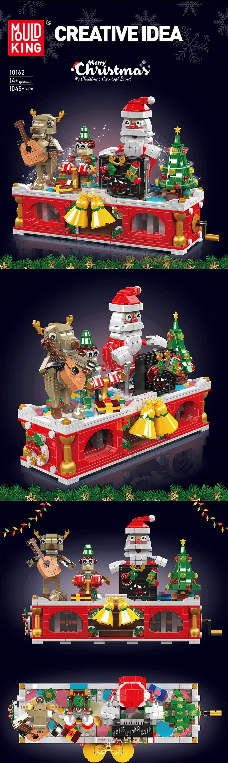 MouldKing 10162 Christmas Carnival Band Christmas - Image 8 of 9 | TheBrickTube
