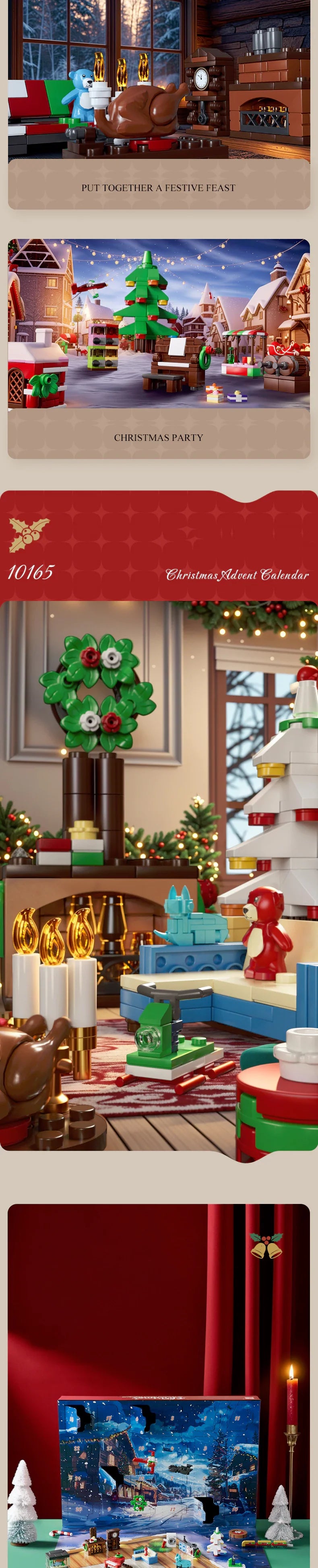 MouldKing Christmas Advent Calendar Blind Box Poke Box Christmas - Image 12 of 14 | TheBrickTube