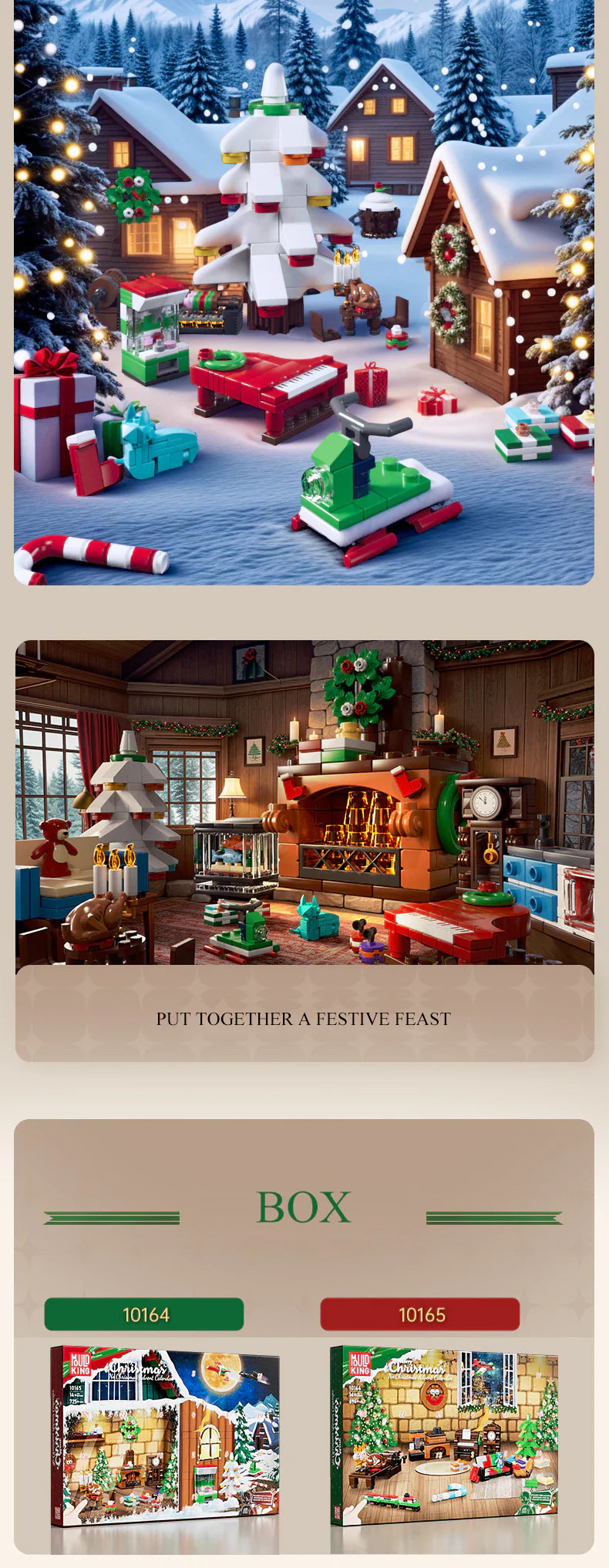 MouldKing Christmas Advent Calendar Blind Box Poke Box Christmas - Image 14 of 14 | TheBrickTube