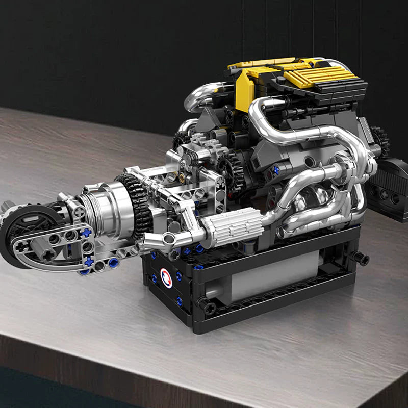 MouldKing 10207 PAG Supercar V12 Engine Technic - Image 3 of 8 | TheBrickTube