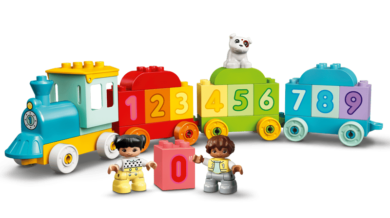 Number Train - Learn To Count - TheBrickTube