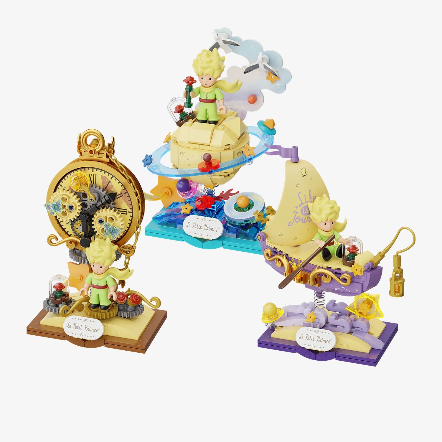 Pantasy x Le Petit Prince Starry Ride 86327-86329 - Main Image | TheBrickTube