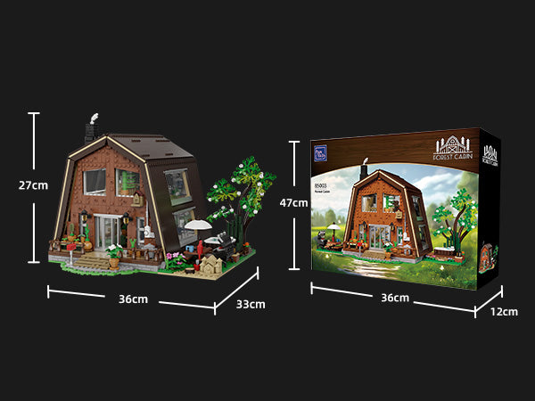 Forest Cabin 85003 | Brick Building Set - Image 8 of 14 | TheBrickTube