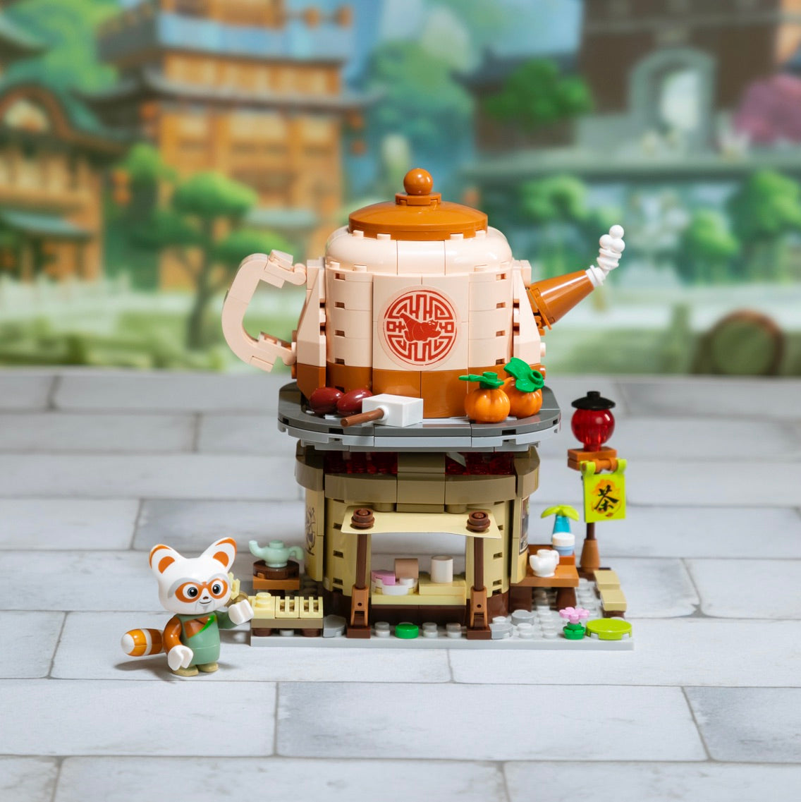 Pantasy X Kung Fu Panda Mini Street View- Shifu's Tea Stall 86507 - Image 2 of 5 | TheBrickTube