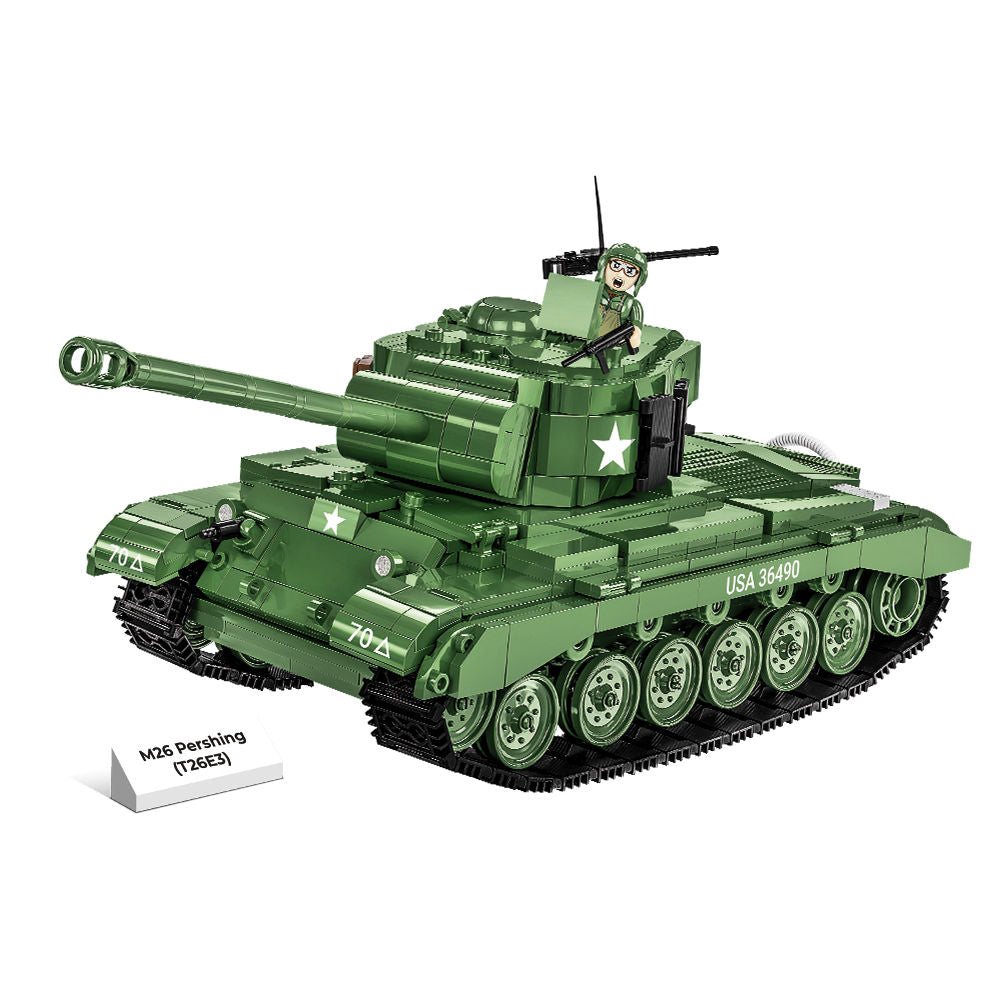 M26 Pershing (T26E3) Tank Building Set - Image 5 of 6 | TheBrickTube