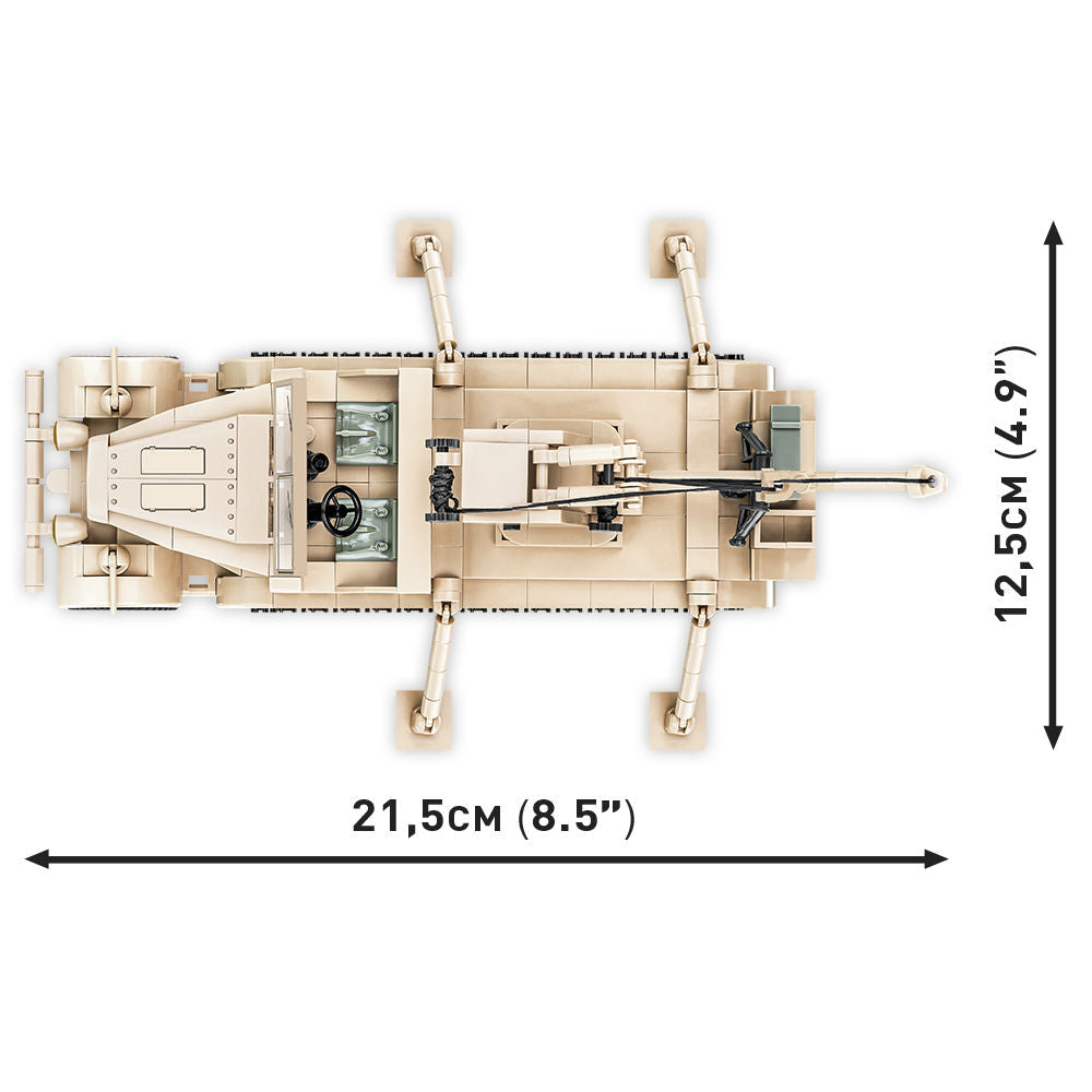 Sd. Kfz. 9/1 "Famo" Building Set - Image 5 of 6 | TheBrickTube