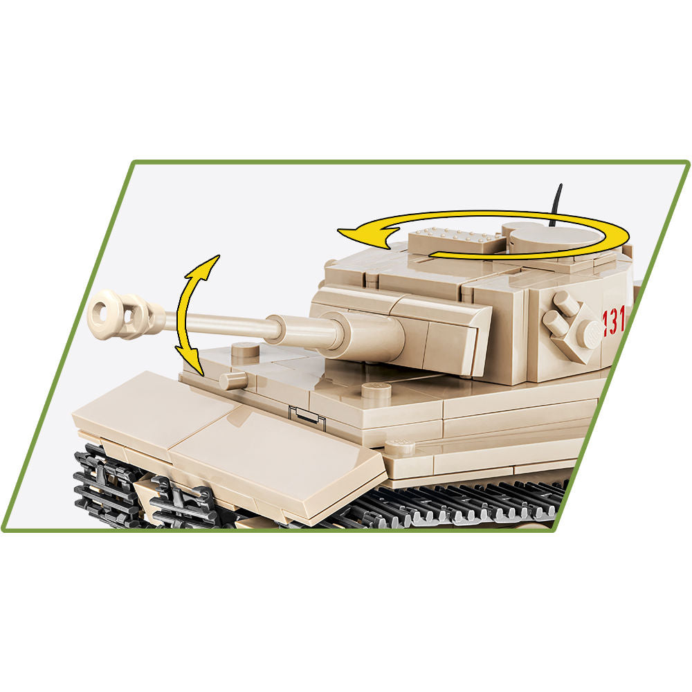 PzKpfw VI Tiger "131" Tank 1:48 Building Set - Image 6 of 6 | TheBrickTube