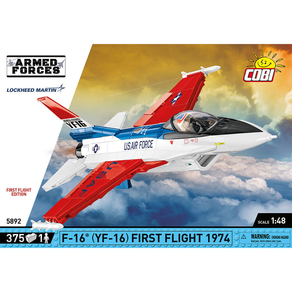 F-16 (YF-16) First Flight Edition 1974 Fighter Building Set - Image 3 of 6 | TheBrickTube