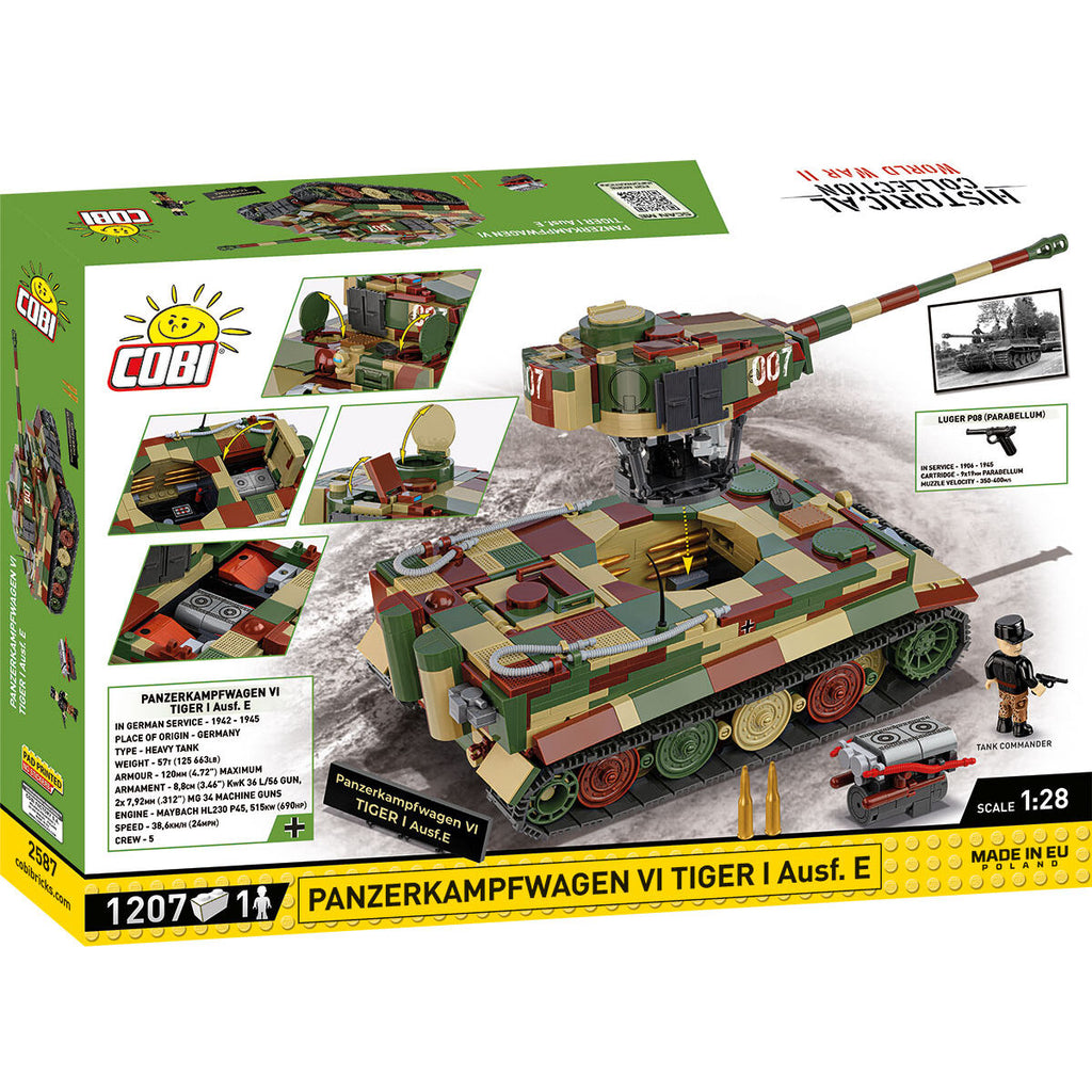 Executive Edition Panzerkampfwagen VI Tiger I Ausf. E Tank Building Set - Image 2 of 6 | TheBrickTube