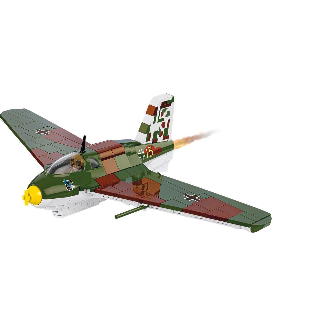 Messerschmitt Me 163B Komet Jet Fighter Building Set - Image 6 of 6 | TheBrickTube