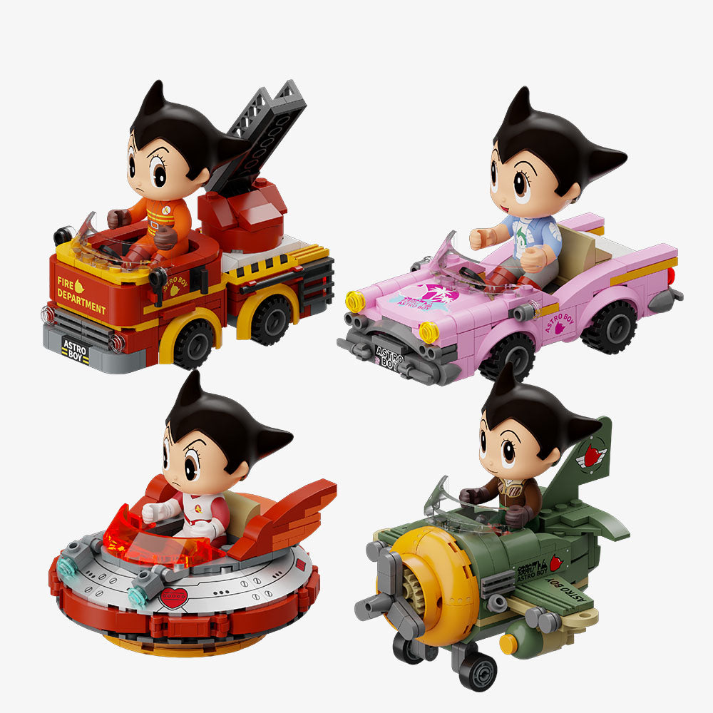 Pantasy Astro Boy Fantastic Car Series 86208 86209 86210 86211 - Main Image | TheBrickTube