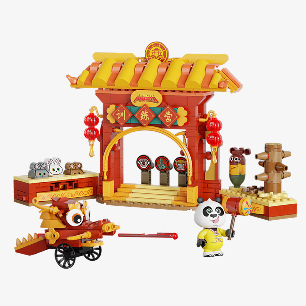 Pantasy x Kung Fu Panda Adventure Park · Training camp 86515 - Main Image | TheBrickTube