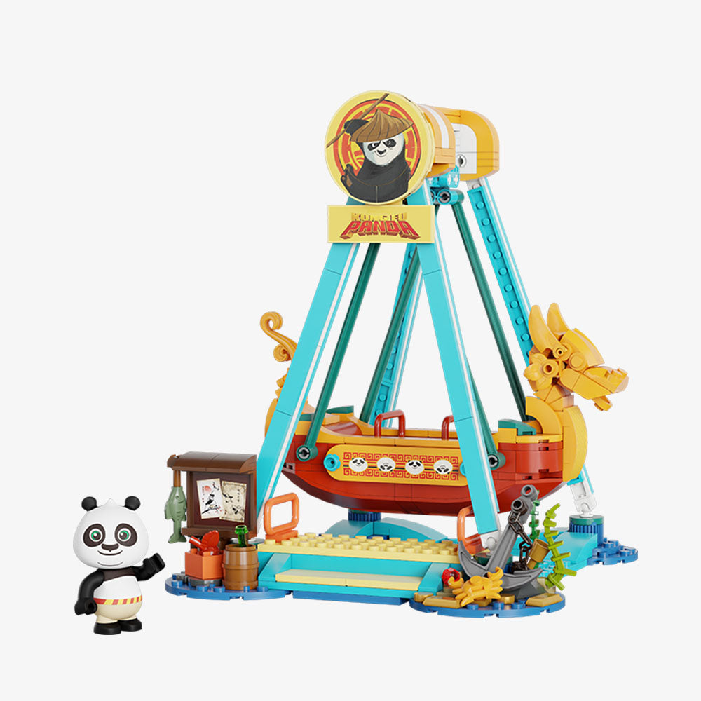 Pantasy x Kung Fu Panda Adventure Park · Pirate ship ride 86516 - Main Image | TheBrickTube