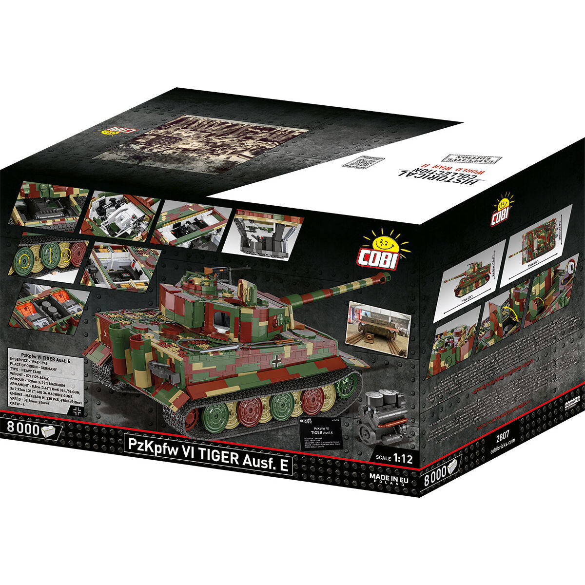 Executive Edition PzKpfw VI Ausf. E Panzer Tank Building Set - Image 2 of 6 | TheBrickTube