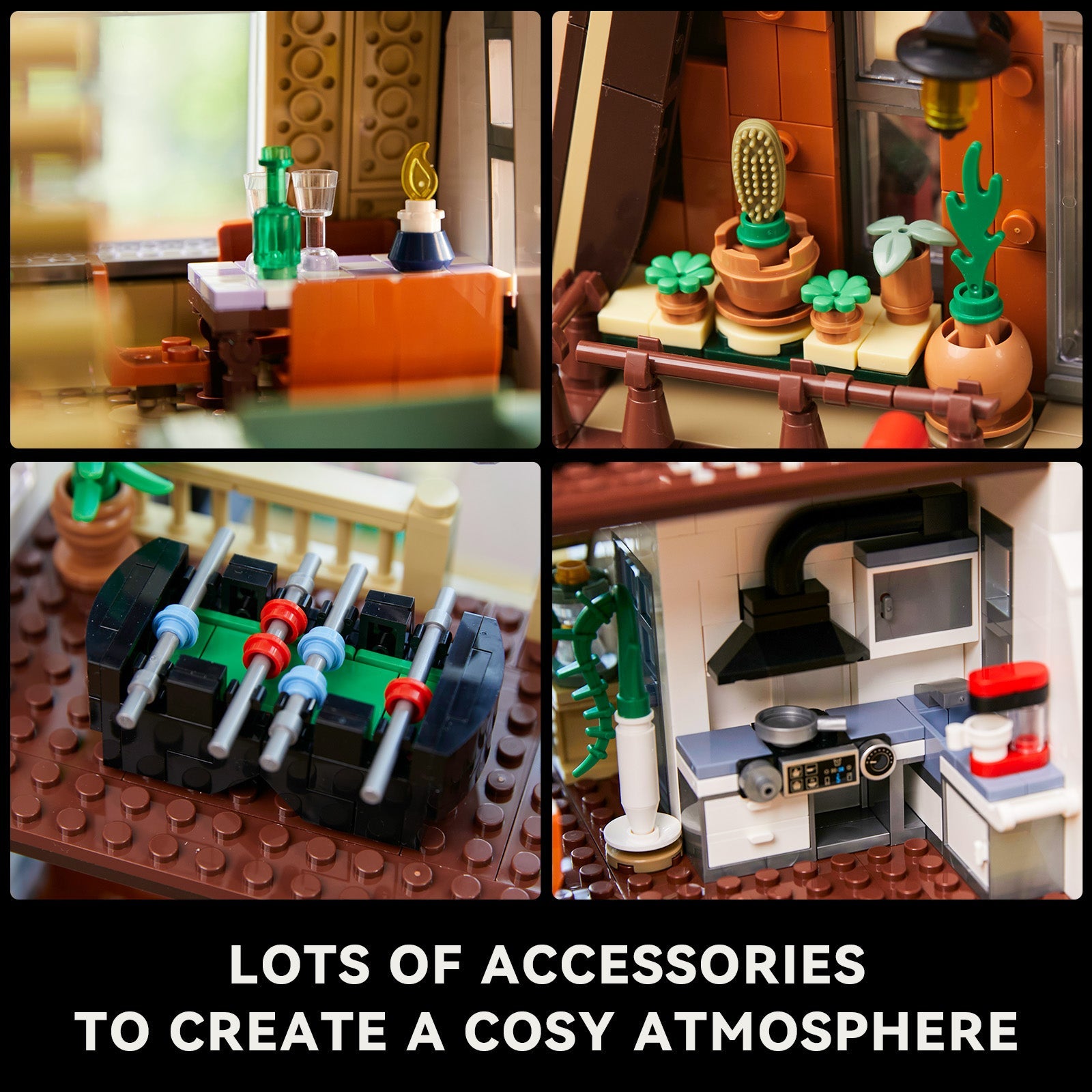 Forest Cabin 85003 | Brick Building Set - Image 4 of 14 | TheBrickTube