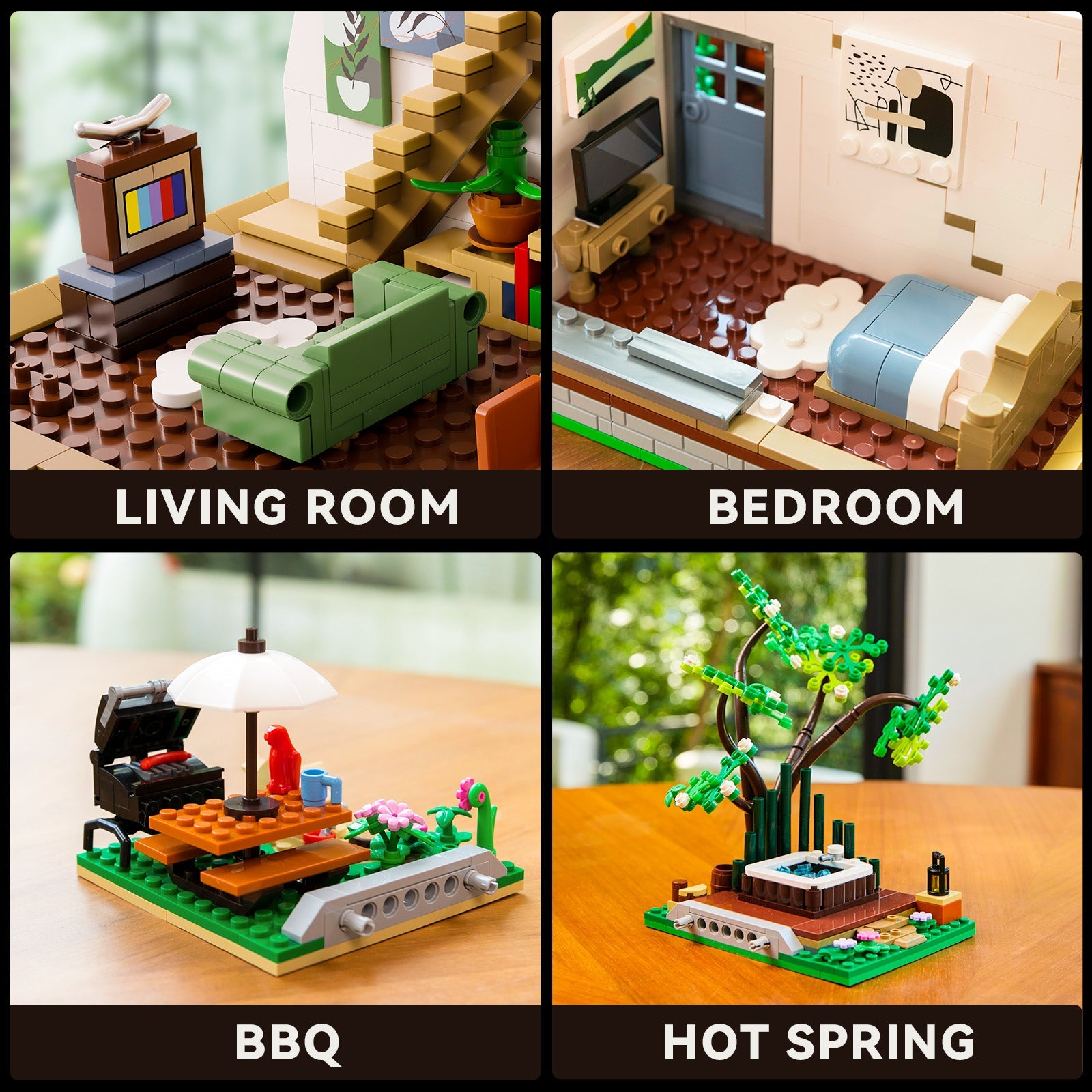 Forest Cabin 85003 | Brick Building Set - Image 3 of 14 | TheBrickTube