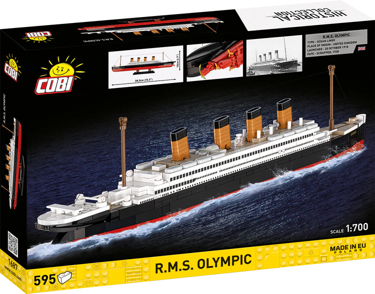 R.M.S. Olympic Ocean Liner Building Set - Image 2 of 6 | TheBrickTube