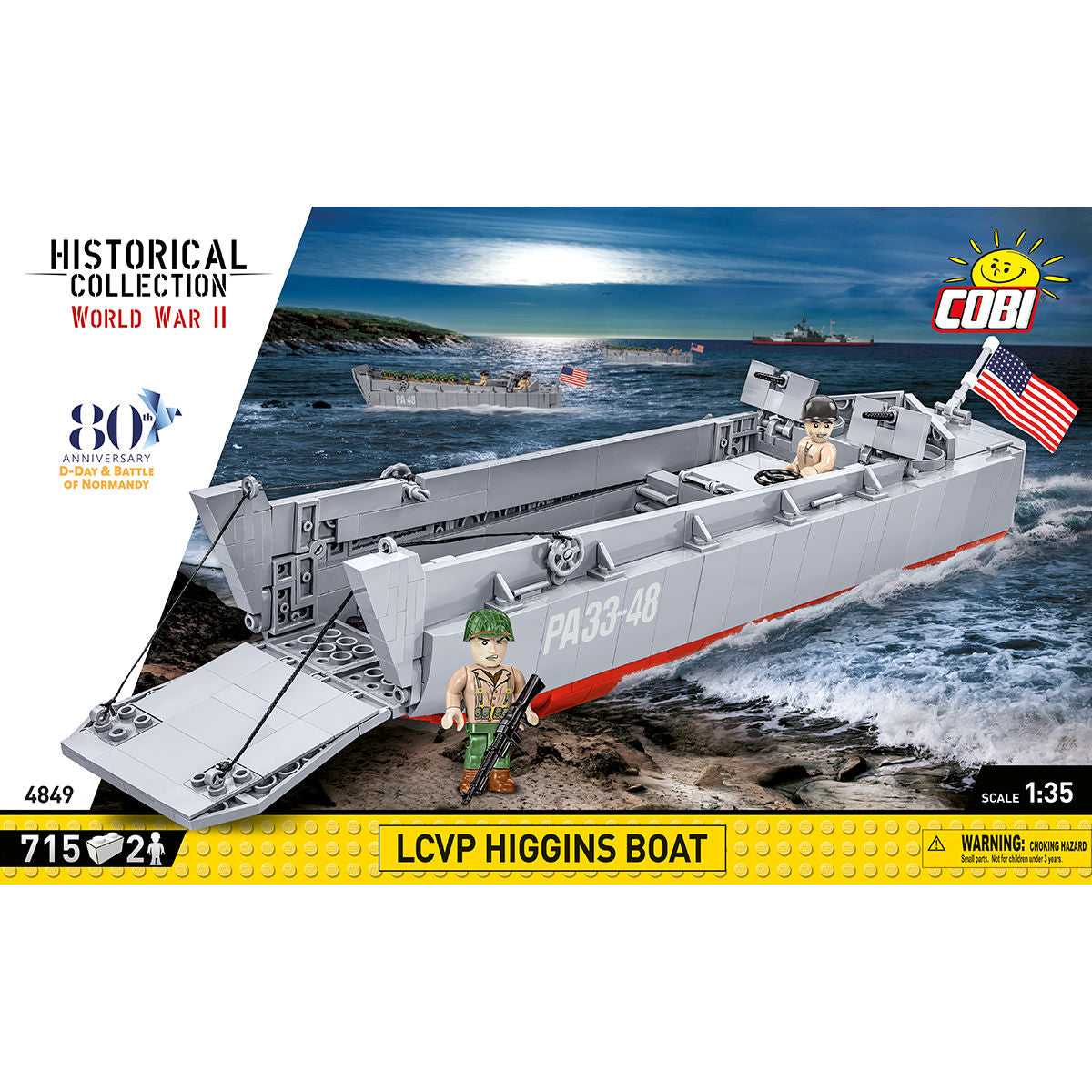 LCVP Higgins Boat Landing Craft Building Set - Image 3 of 6 | TheBrickTube