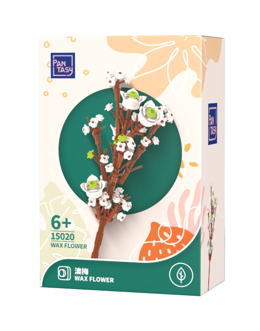 White Wax Flower - Image 2 of 2 | TheBrickTube