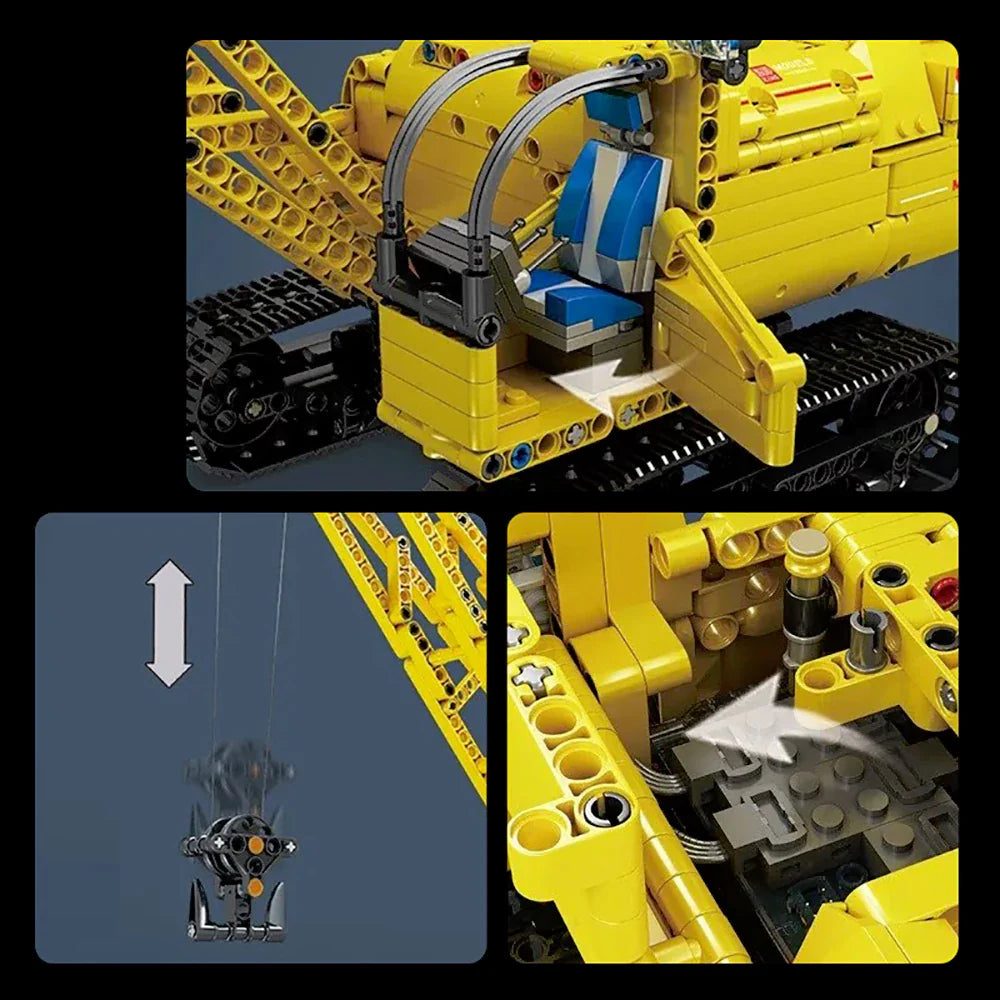 MouldKing 17001 Crawler Crane RC Technic - Image 8 of 9 | TheBrickTube