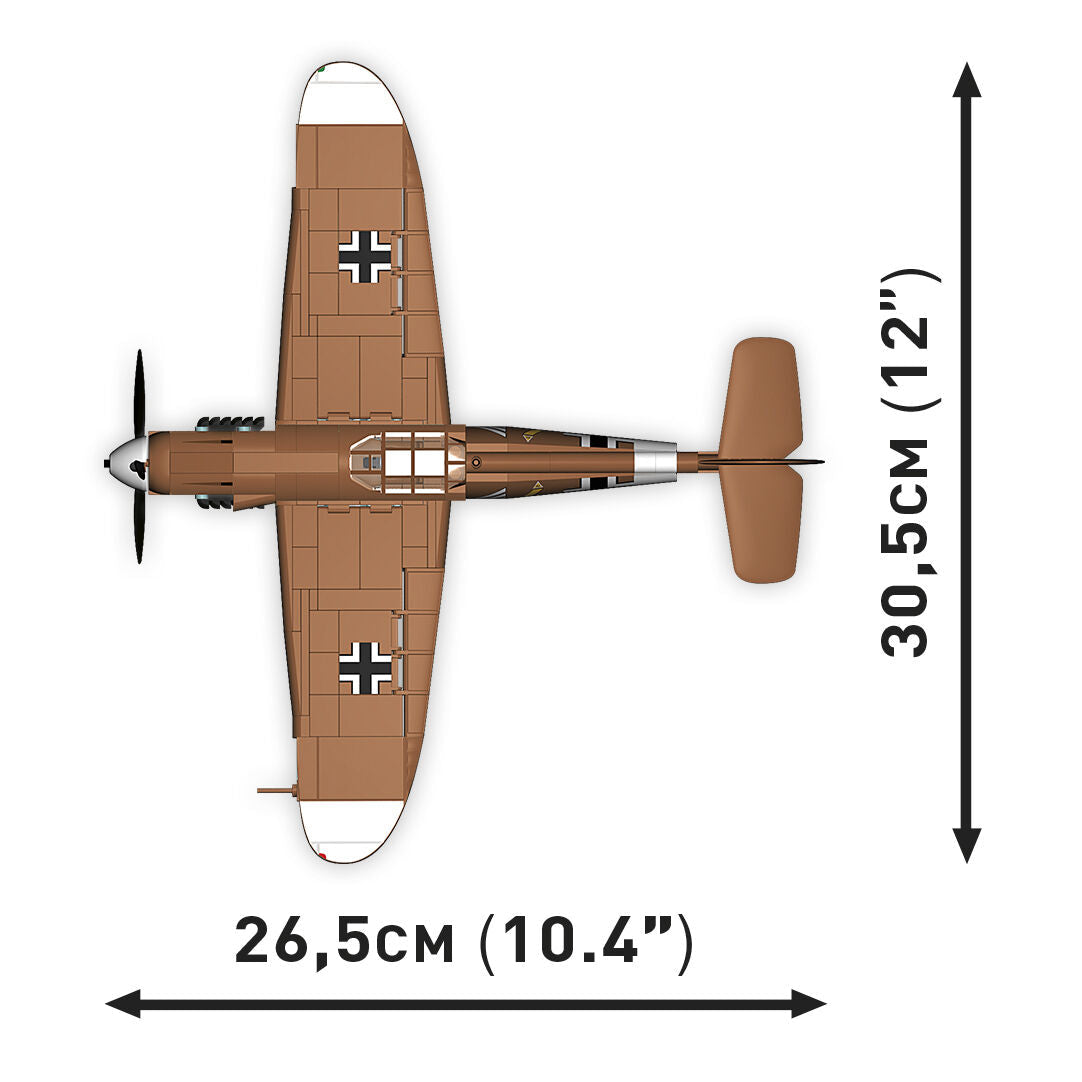 Messerschmitt BF 109 G Fighter Building Set - Image 5 of 6 | TheBrickTube