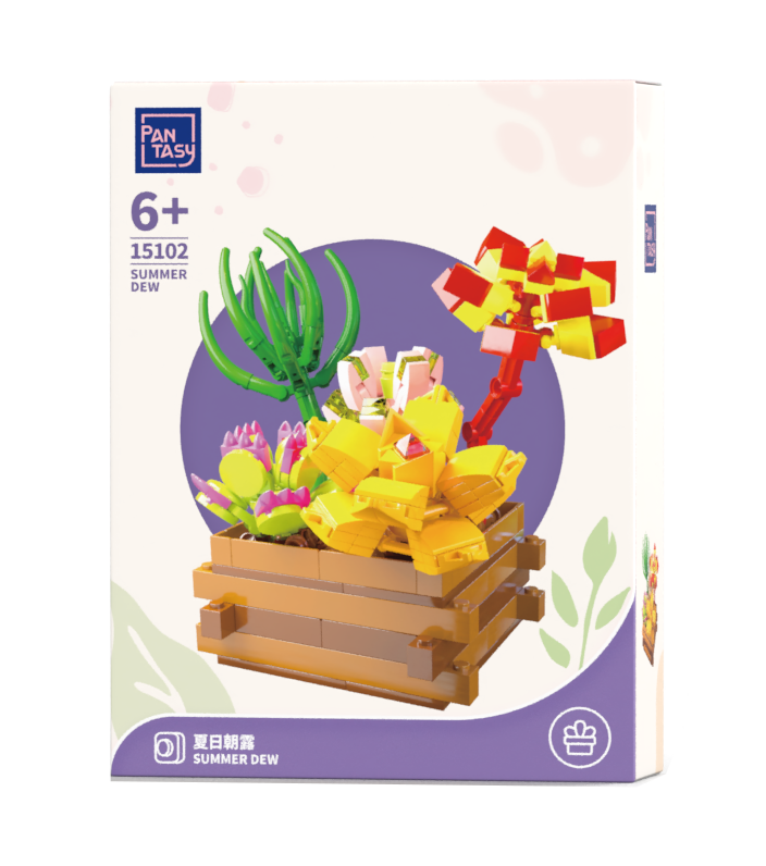 Succulent Garden Summer Dew - Image 2 of 2 | TheBrickTube