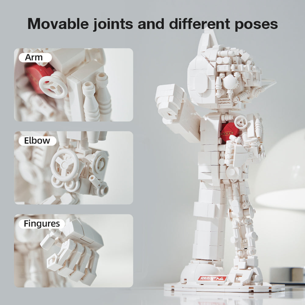 Pantasy Astro Boy Pure White Version 86206 - Image 3 of 10 | TheBrickTube