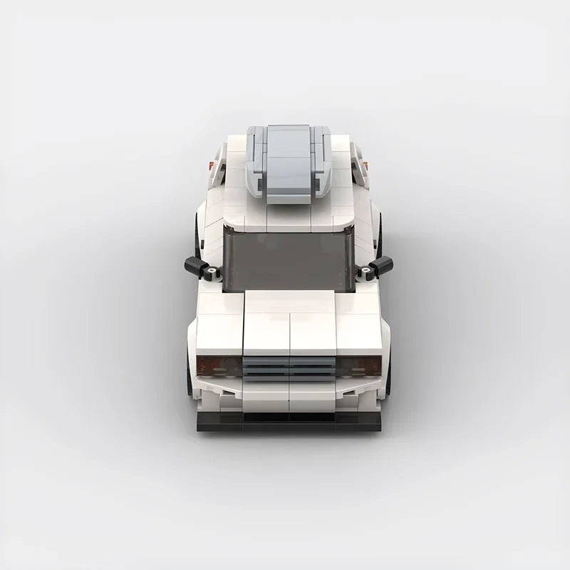 Mercedes-Benz W124 Estate brick model - display view - TheBrickTube