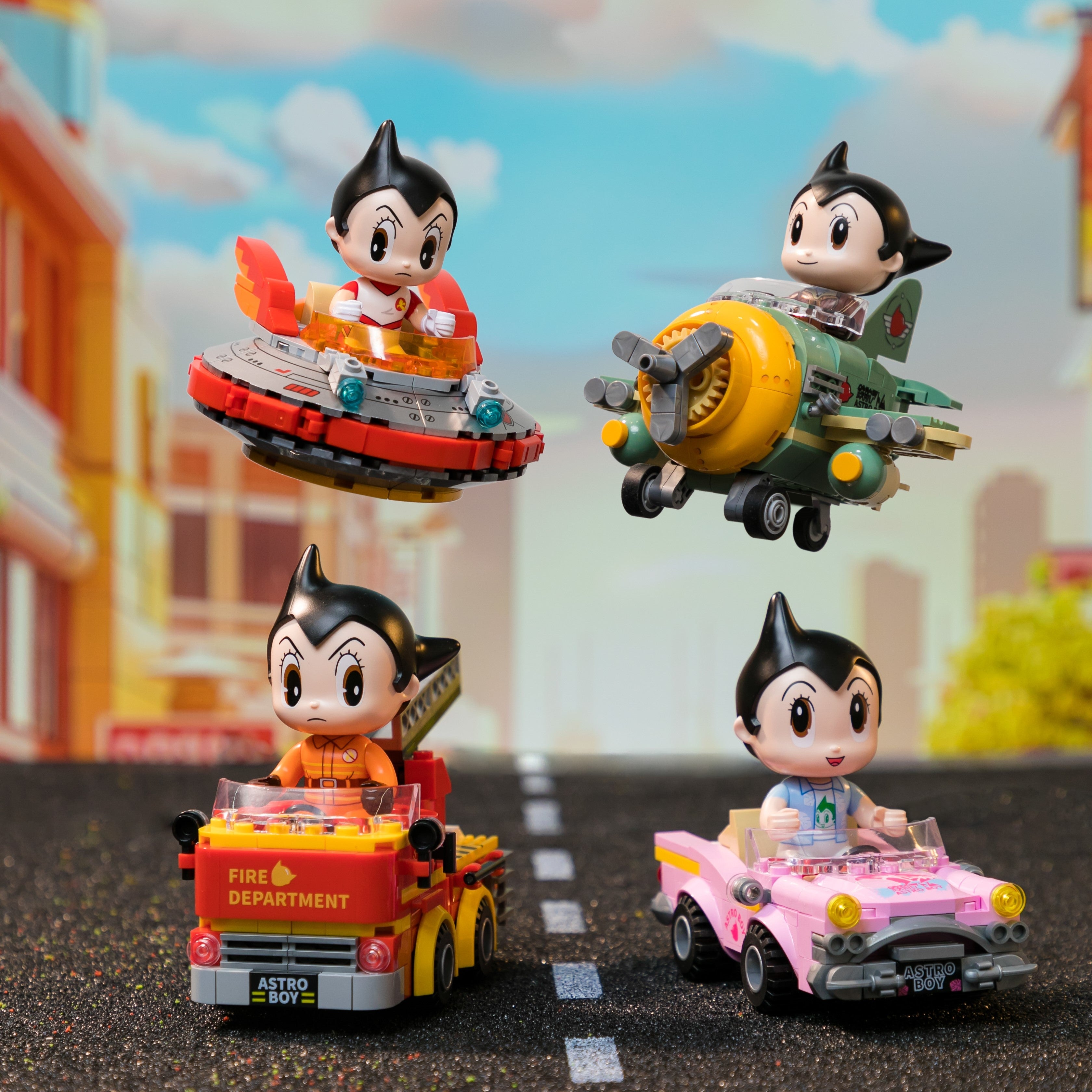 Pantasy Astro Boy Fantastic Car Series 86208 86209 86210 86211 - Image 2 of 15 | TheBrickTube