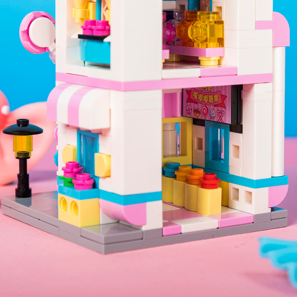 Food Street Series Candy Shop 56004 | Brick Building Set - Image 4 of 4 | TheBrickTube