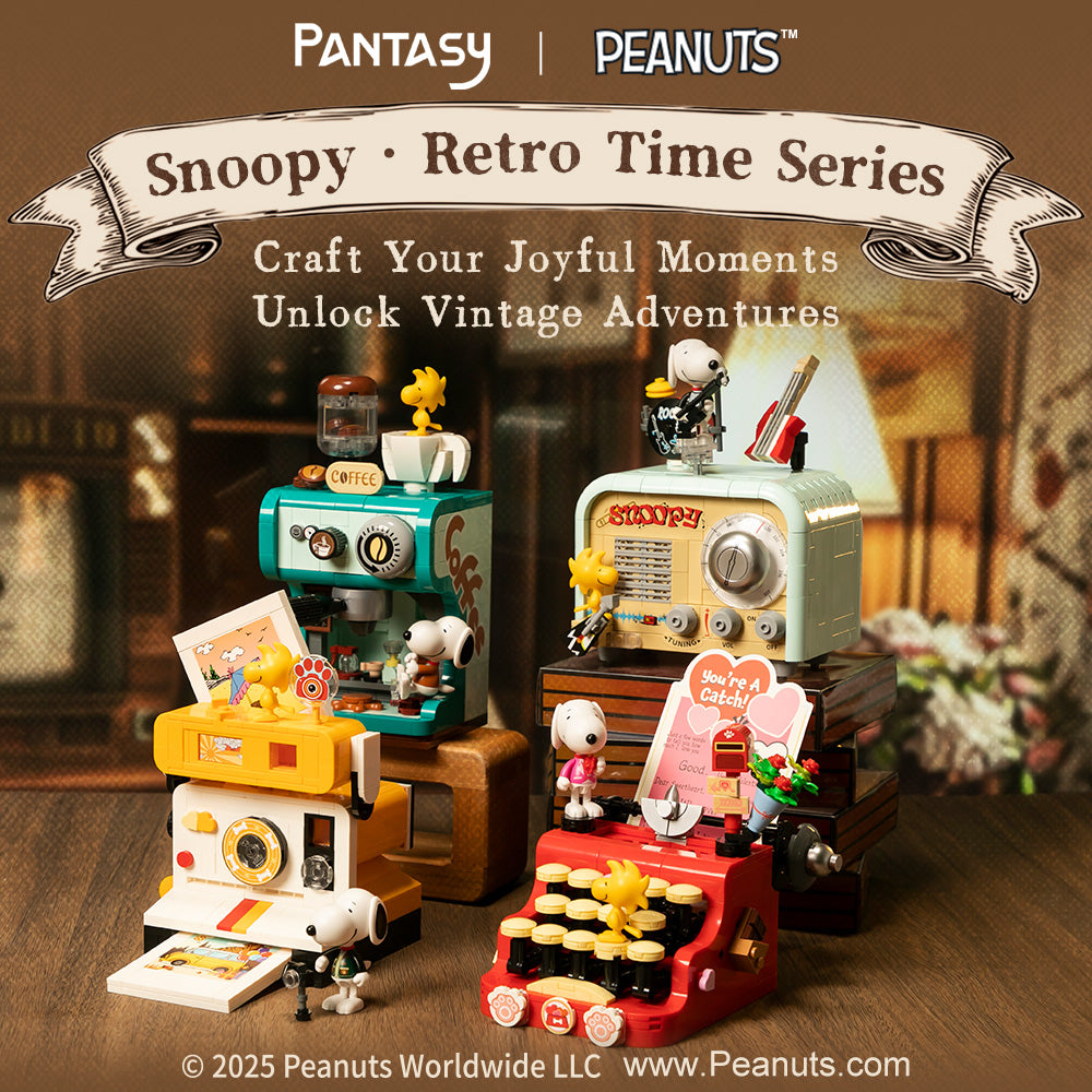 Pantasy x Snoopy Retro Time Series 86913-86916 - Image 2 of 9 | TheBrickTube