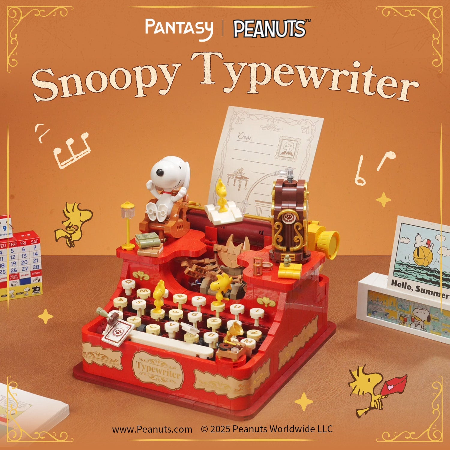 Pantasy x Snoopy Typewriter 86917 - Image 2 of 9 | TheBrickTube