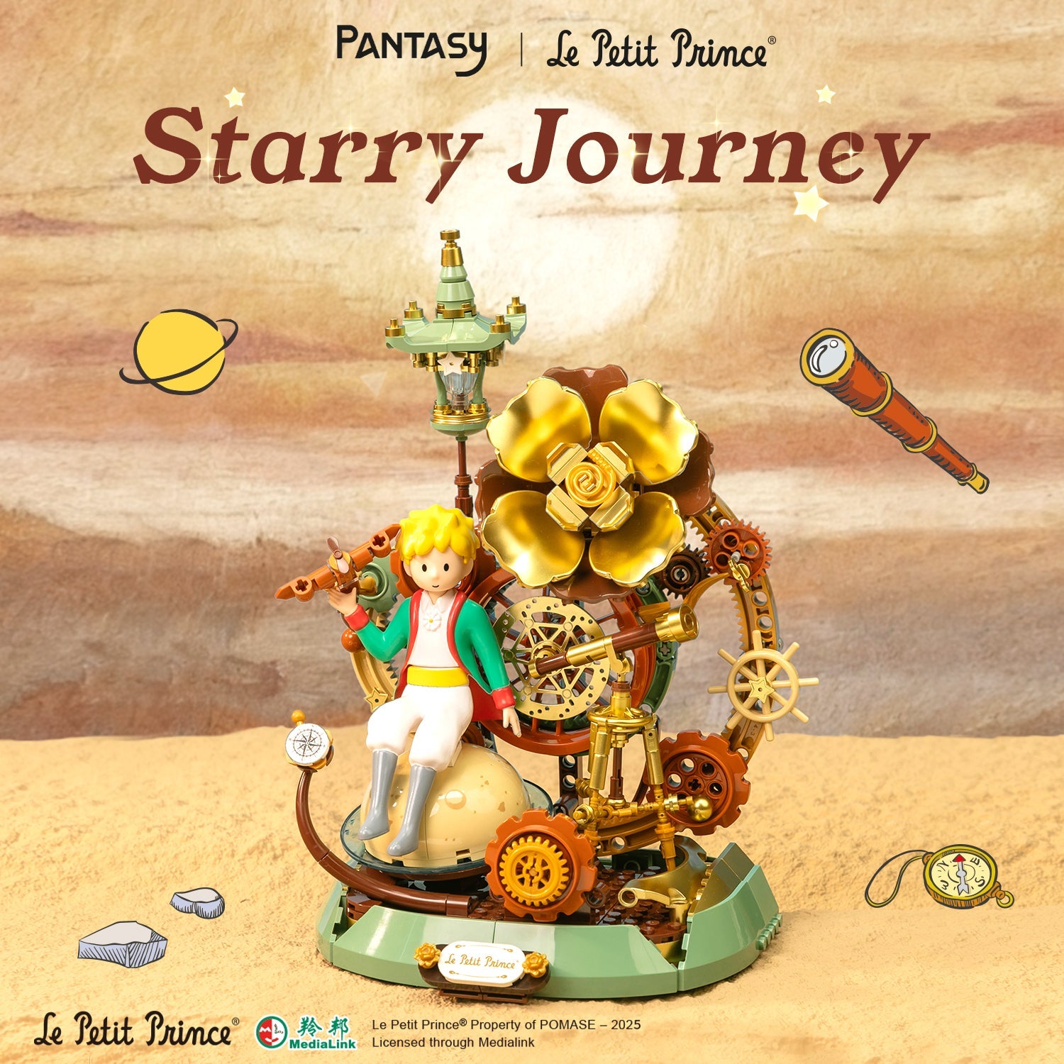 Pantasy x Le Petit Prince Starry Journey 86335 - Image 2 of 7 | TheBrickTube